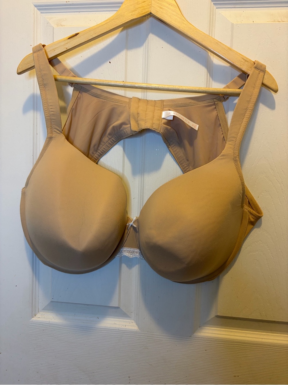 Cacique Seamless Nude Lightly Lined Full Coverage Bra 50C